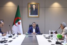 Photo de Said Sayoud : préside une réunion sur les préparatifs de l’IATF